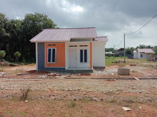 foto tampak rumah tipe 36 perumahan ARRAFAK RESIDENCE BUMI AYU 1
