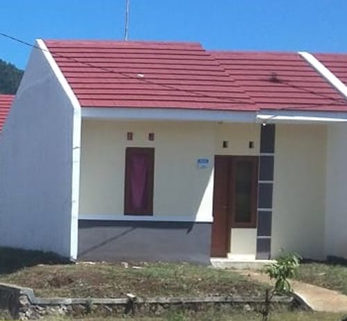 foto tampak rumah tipe 29 perumahan AMBAR TANJUNGSARI RESIDENCE