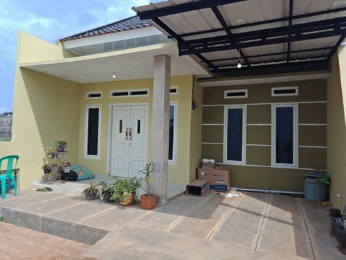 foto tampak rumah tipe 45 perumahan Perumahan Pubian Jaya Lestari II
