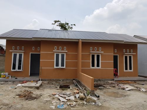 foto tampak rumah tipe 36 perumahan Titi Payung Permai Indah