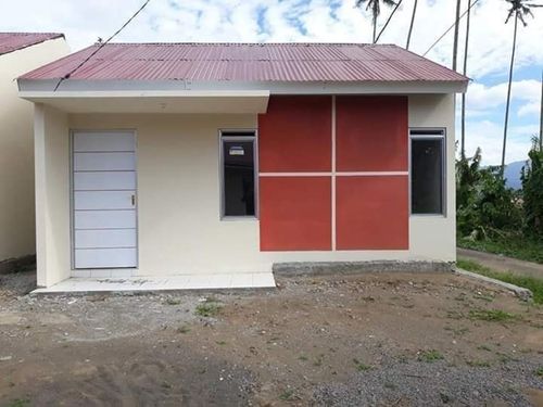 foto tampak rumah tipe 36/105 perumahan LAND OF GRACE RESIDENCES