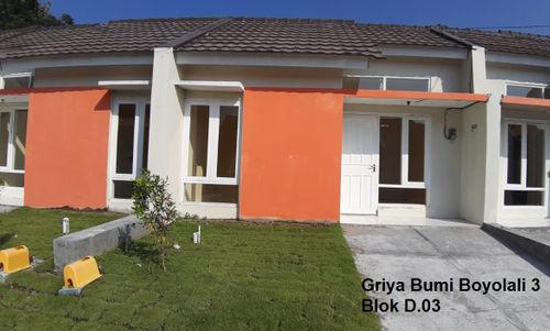 foto tampak rumah tipe SUBSIDI perumahan GRIYA BUMI BOYOLALI 3