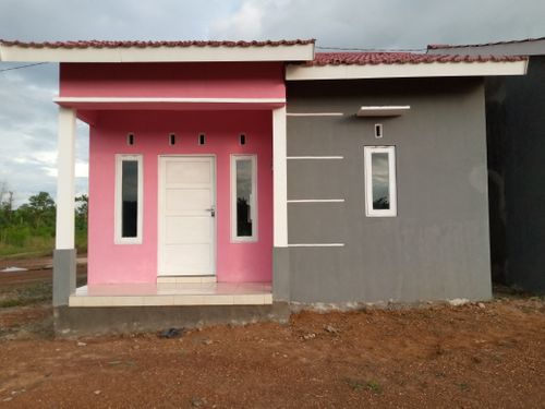foto tampak rumah tipe 36/150 perumahan PANDANSARI RESIDENCE