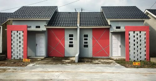 foto tampak rumah tipe 36 perumahan MUTIARA REGENCY