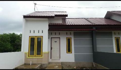 foto tampak rumah tipe Deret perumahan Bello Regency