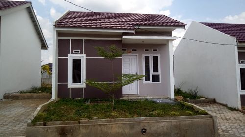 foto tampak rumah tipe STANDAR  perumahan PESONA KENALI ASRI