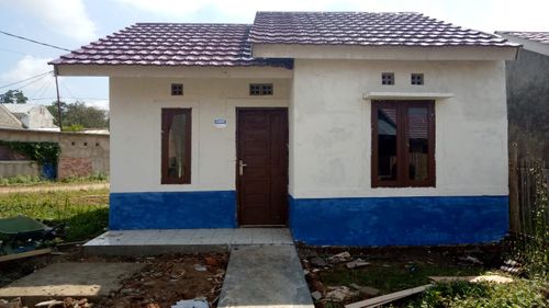 foto tampak rumah tipe SUBSIDI perumahan GRIYA METEOR INDAH