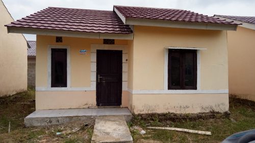foto tampak rumah tipe SUBSIDI perumahan GRIYA METEOR INDAH