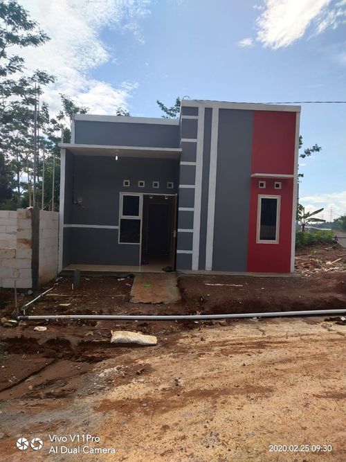 foto tampak rumah tipe 30 perumahan Griya Ungaran Residence 5