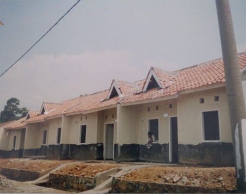 foto tampak rumah tipe 27/66 perumahan Perumahan Bukit Sakinah
