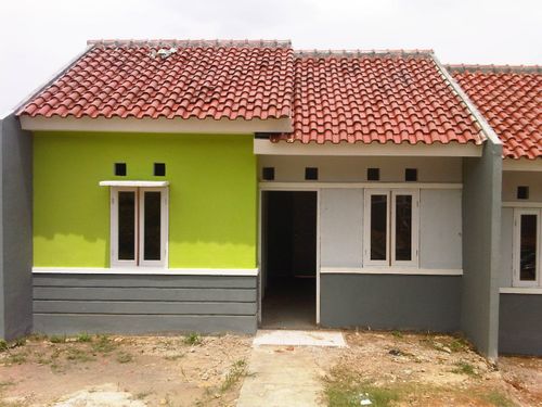 foto tampak rumah tipe 27/72 perumahan Perumahan Bukit Sakinah