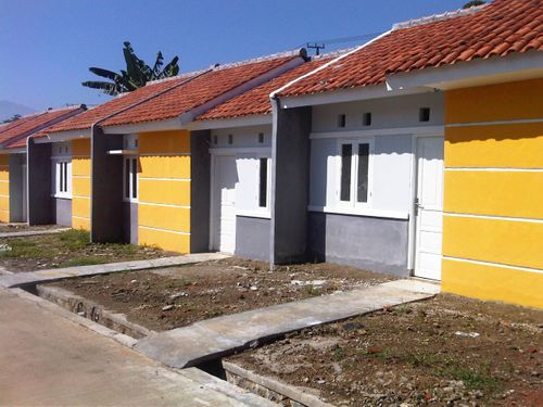 foto tampak rumah tipe 36/78 perumahan Perumahan Bukit Sakinah