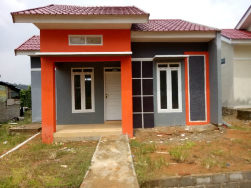 foto tampak rumah tipe 36/108 RsH perumahan Griya permata rumbio 