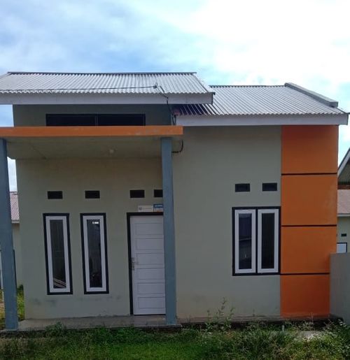 foto tampak rumah tipe 36 perumahan GRIYA AGUNG PERMAI II