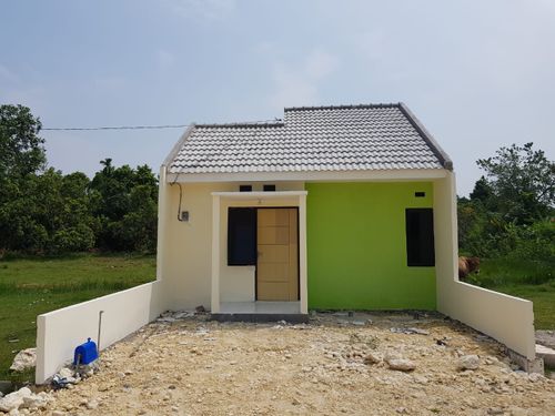 foto tampak rumah tipe 30/60 perumahan Sugihwaras Indah Asri