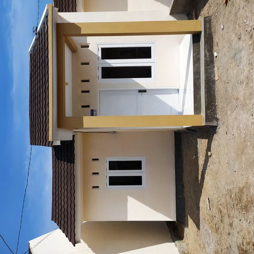 foto tampak rumah tipe rumah tapak subsidi perumahan GEGUTU HARMONY