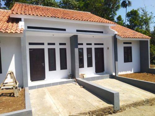 foto tampak rumah tipe 30/60 perumahan Kampung Baru