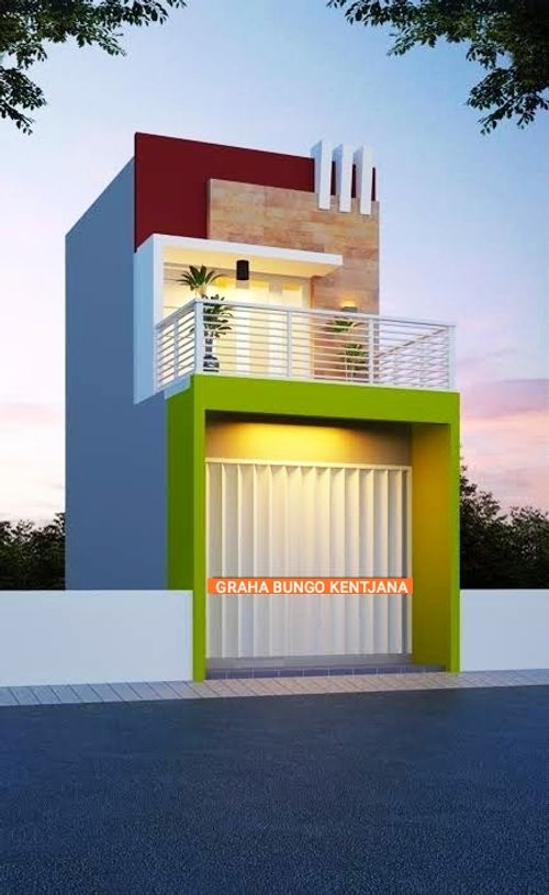 foto tampak rumah tipe Ruko perumahan Graha Bungo Kentjana