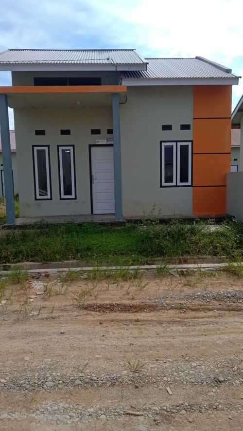 foto tampak rumah tipe 36 perumahan GRIYA AGUNG PERMAI II