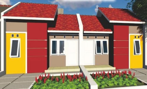 foto tampak rumah tipe New Kauman 27 perumahan Perumahan Kauman Regency