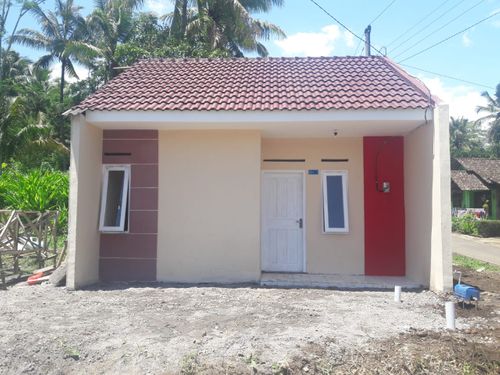 foto tampak rumah tipe Melati perumahan CITRA ASRI 2