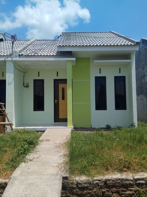 foto tampak rumah tipe 30/60 perumahan PERUMAHAN GRAHA TEGALBESAR