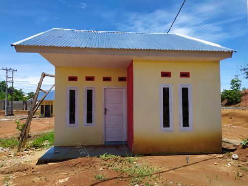 foto tampak rumah tipe 36 perumahan SAKINAH SUKARAMI ESTATE