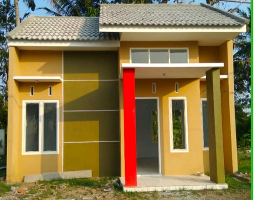 foto tampak rumah tipe 36/72 perumahan PERUMAHAN GRAHA TEGALBESAR
