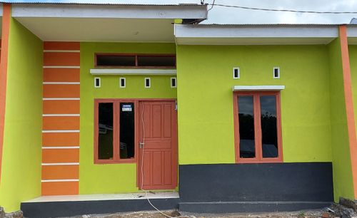 foto tampak rumah tipe 36 perumahan PERUMAHAN ASNAM