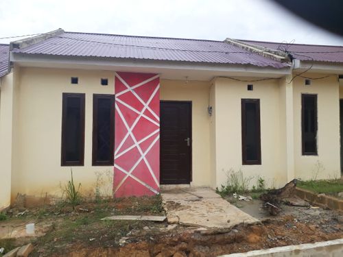 foto tampak rumah tipe 36/Flpp perumahan GREEN VALLEY