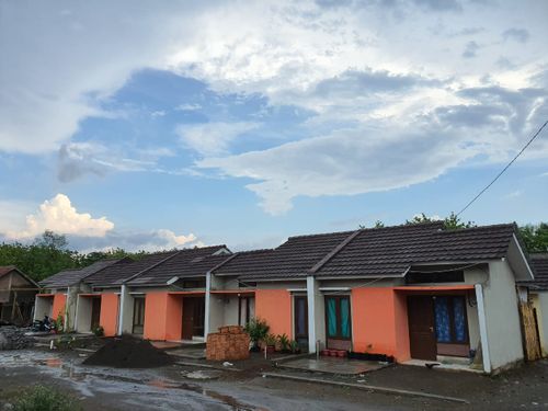 foto tampak rumah tipe SUBSIDI perumahan GRIYA SEJAHTERA GAWANAN