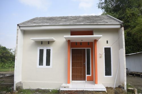 foto tampak rumah tipe 30 perumahan AKHTARA RESIDENCE