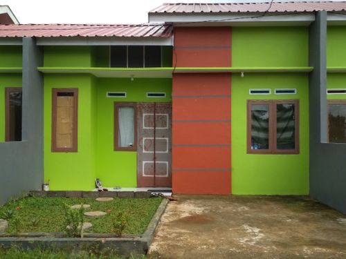 foto tampak rumah tipe 36 KOMERSIL perumahan PURI SANJAYA 