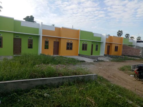 foto tampak rumah tipe 36 SUBSIDI perumahan PURI SANJAYA 