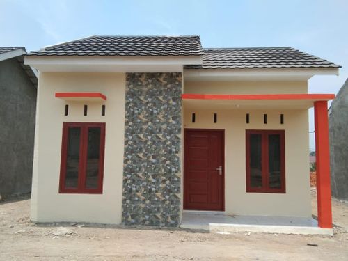 foto tampak rumah tipe 36 perumahan Anugrah mandiri 16