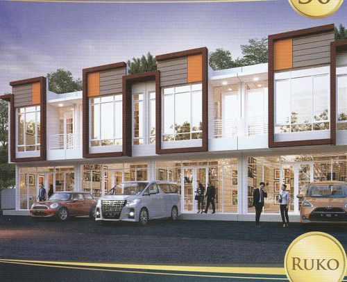 foto tampak rumah tipe RUKO perumahan GRAND KENCANA MOJOKERTO