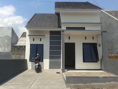 foto tampak rumah tipe 40 perumahan D' KEBONSARI VILLAGE