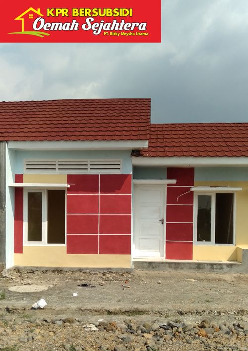foto tampak rumah tipe 30 Subsidi perumahan Oemah Sejahtera