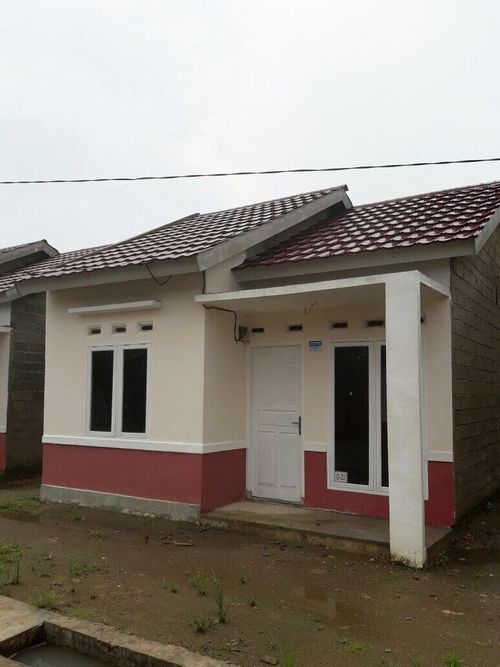 foto tampak rumah tipe 36/96 perumahan SELINCAH RESIDENCE