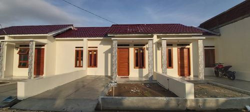 foto tampak rumah tipe 30 perumahan GRAND PARIGI
