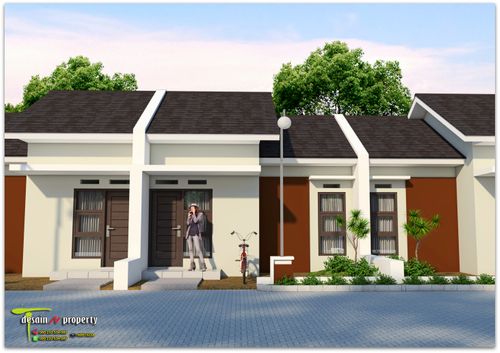 foto tampak rumah tipe 36/60 perumahan GRIYA PRINGGITAN ASRI