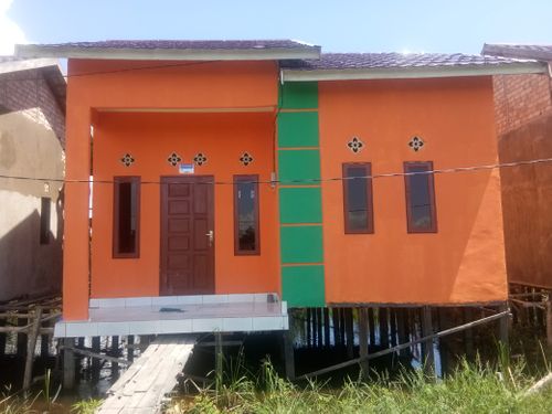 foto tampak rumah tipe 36 Plus perumahan SIFA RESIDENCE
