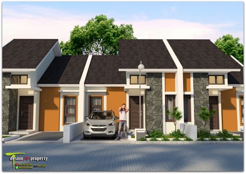 foto tampak rumah tipe 50/87 perumahan GRIYA PRINGGITAN ASRI