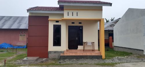 foto tampak rumah tipe RUMAH TAPAK perumahan PERUMAHAN IKRAR MANDIRI