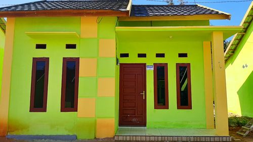 foto tampak rumah tipe 36 perumahan Batulicin Town House 2