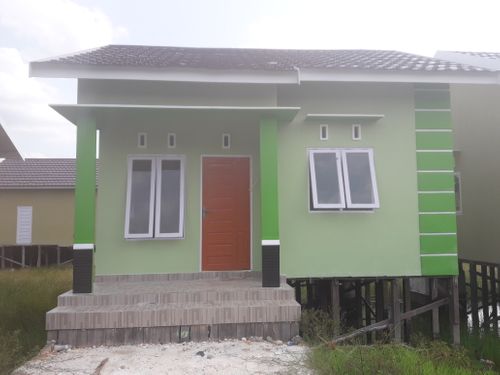 foto tampak rumah tipe 36 perumahan PERSADA PERMAI BARU II