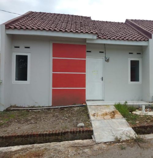 foto tampak rumah tipe 36/60 perumahan D'FOREST HARMONI