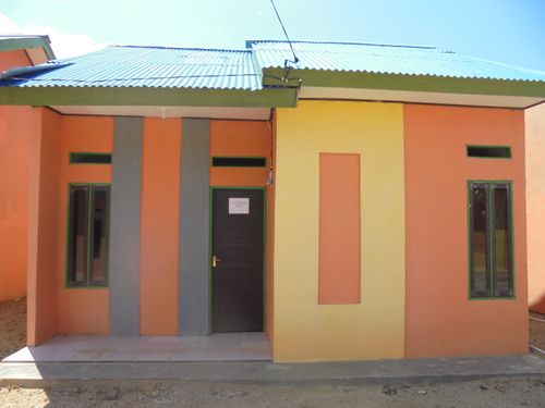 foto tampak rumah tipe 36/80 perumahan Bumi Sakinah Permai IV