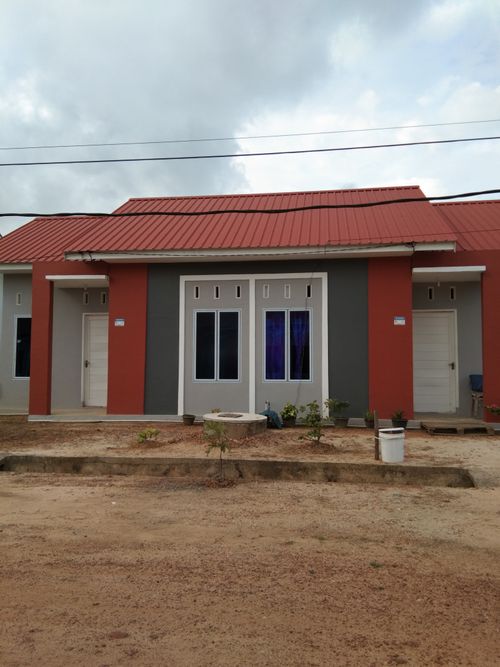 foto tampak rumah tipe 36 perumahan GRIYA PERMATA ASRI