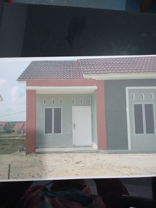 foto tampak rumah tipe 45 perumahan GRIYA PERMATA ASRI